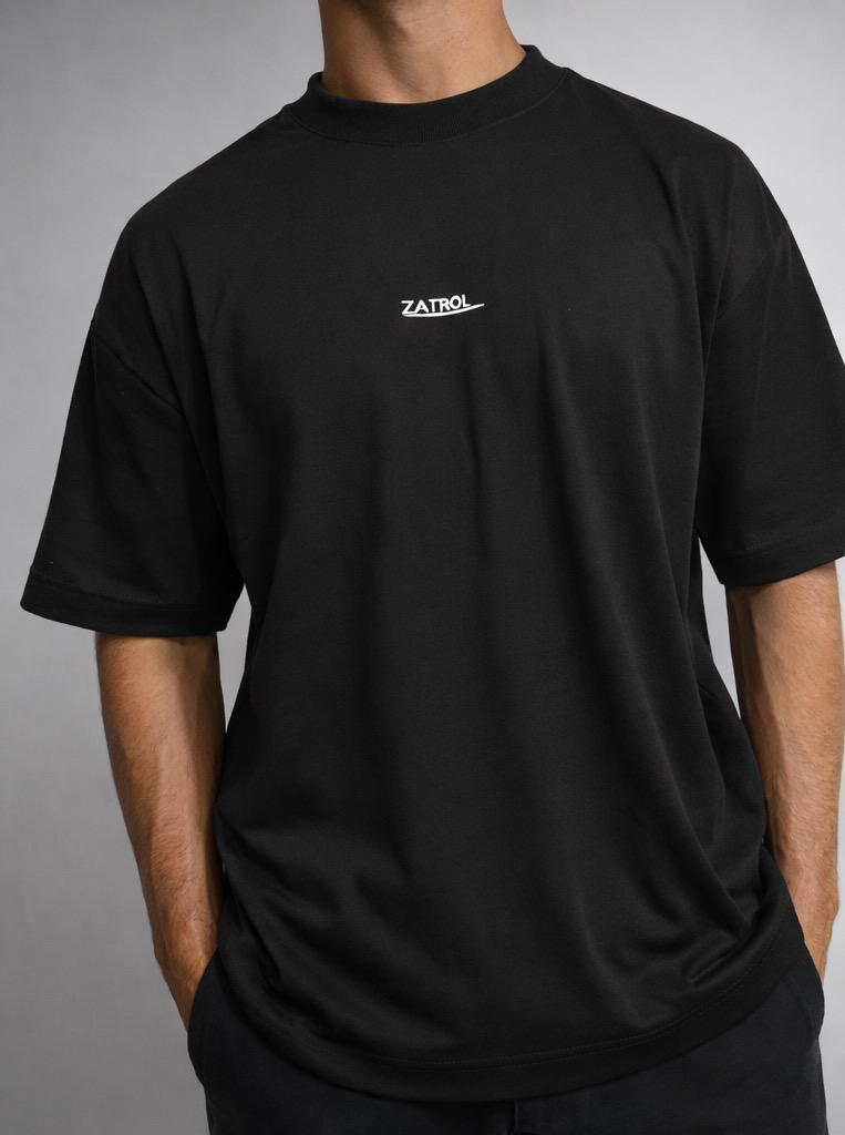 Camiseta oversized preto ZATROL